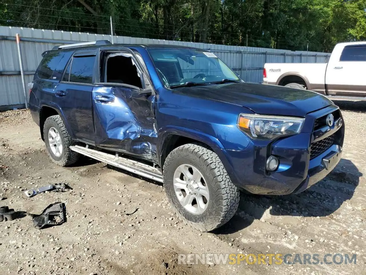 4 fotografías del automóvil dañado JTEBU5JRXK5691739 TOYOTA 4RUNNER 2019