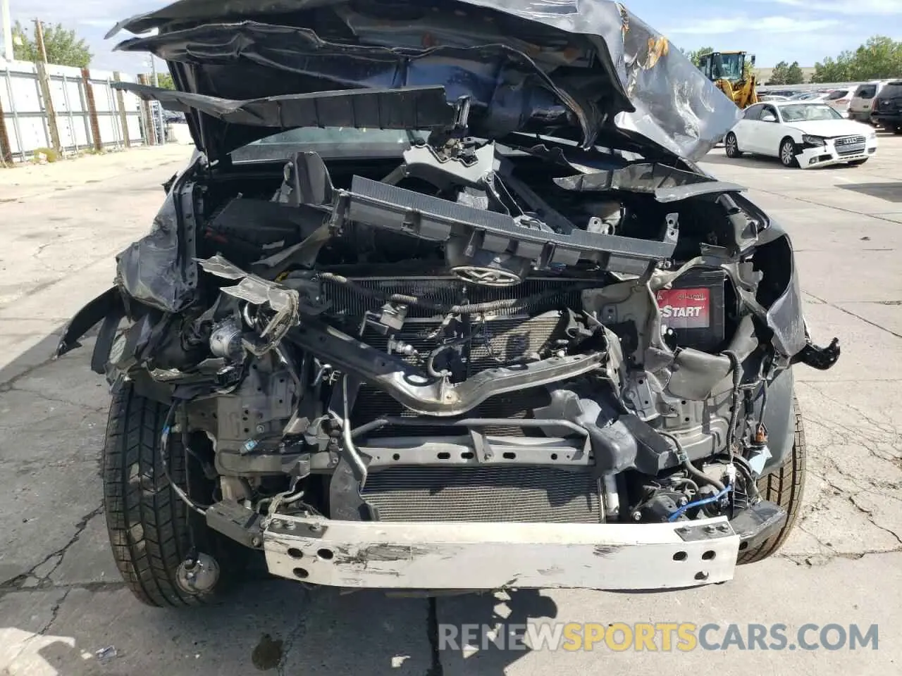 9 fotografías del automóvil dañado JTEBU5JRXK5701038 TOYOTA 4RUNNER 2019