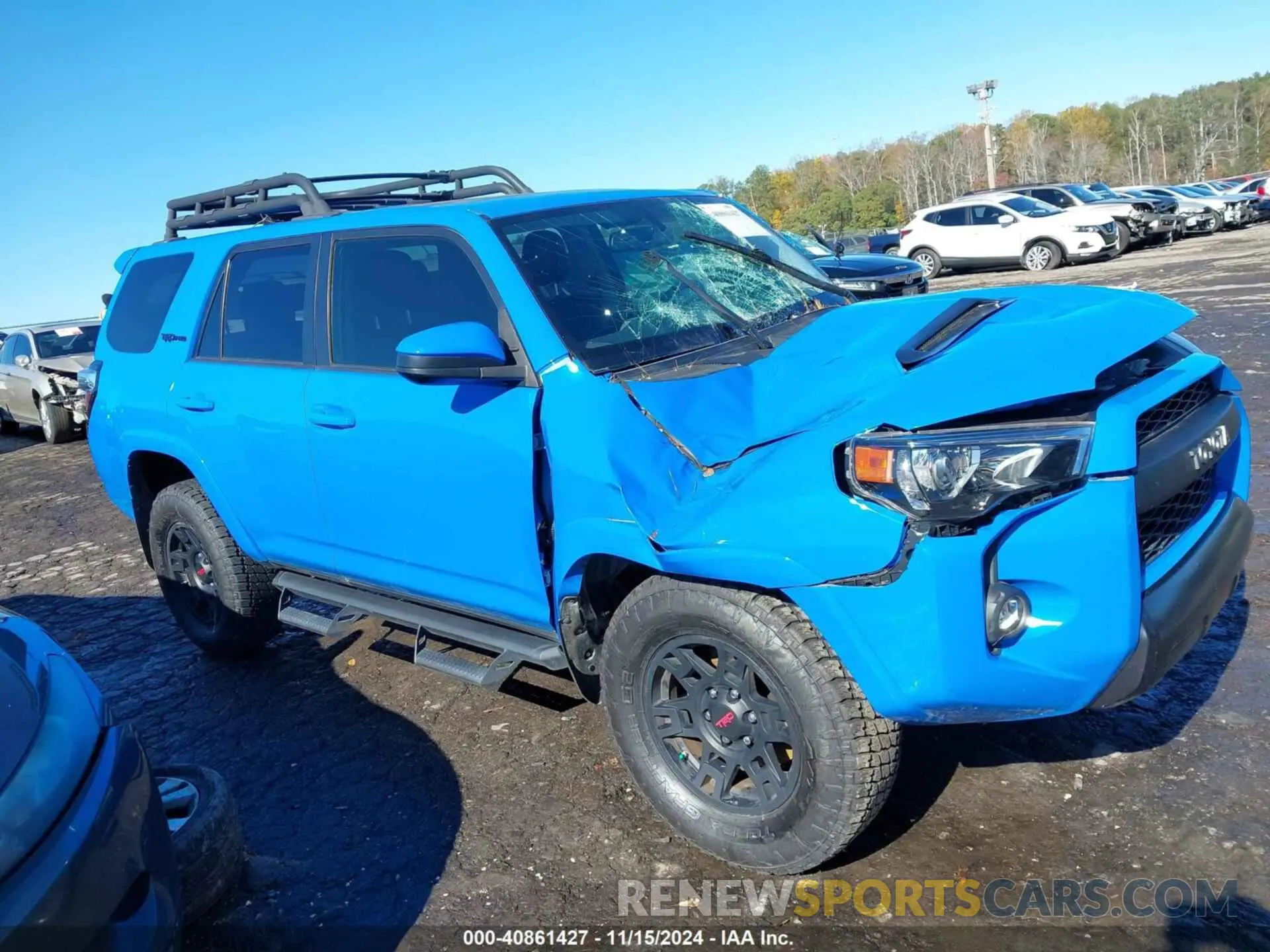 13 fotografías del automóvil dañado JTEBU5JRXK5722987 TOYOTA 4RUNNER 2019