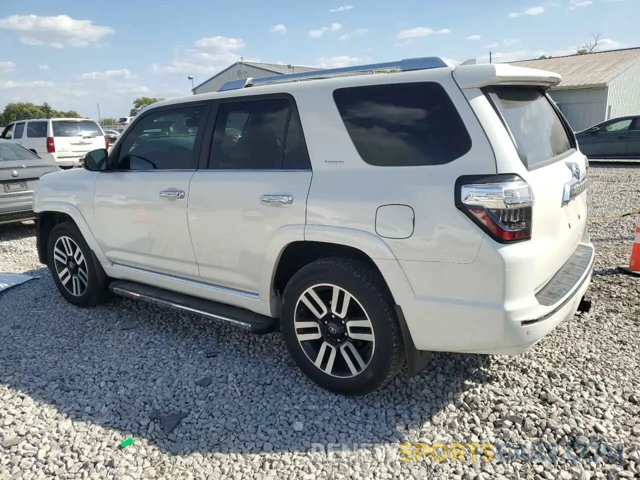 2 fotografías del automóvil dañado JTEBU5JRXK5728532 TOYOTA 4RUNNER 2019