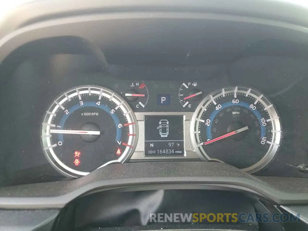 9 fotografías del automóvil dañado JTEBU5JRXK5728532 TOYOTA 4RUNNER 2019