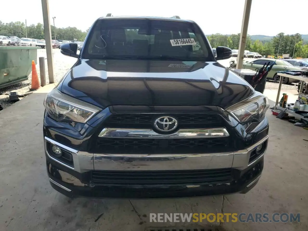 5 fotografías del automóvil dañado JTEZU5JR0K5200531 TOYOTA 4RUNNER 2019