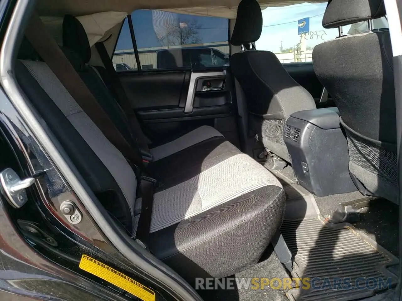 6 fotografías del automóvil dañado JTEZU5JR0K5203087 TOYOTA 4RUNNER 2019