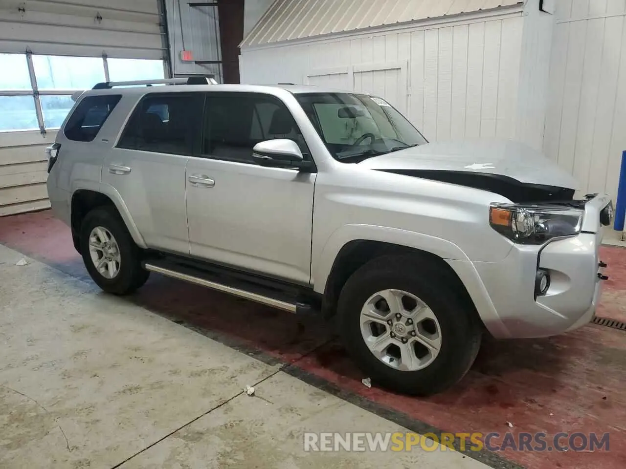 4 fotografías del automóvil dañado JTEZU5JR0K5206037 TOYOTA 4RUNNER 2019