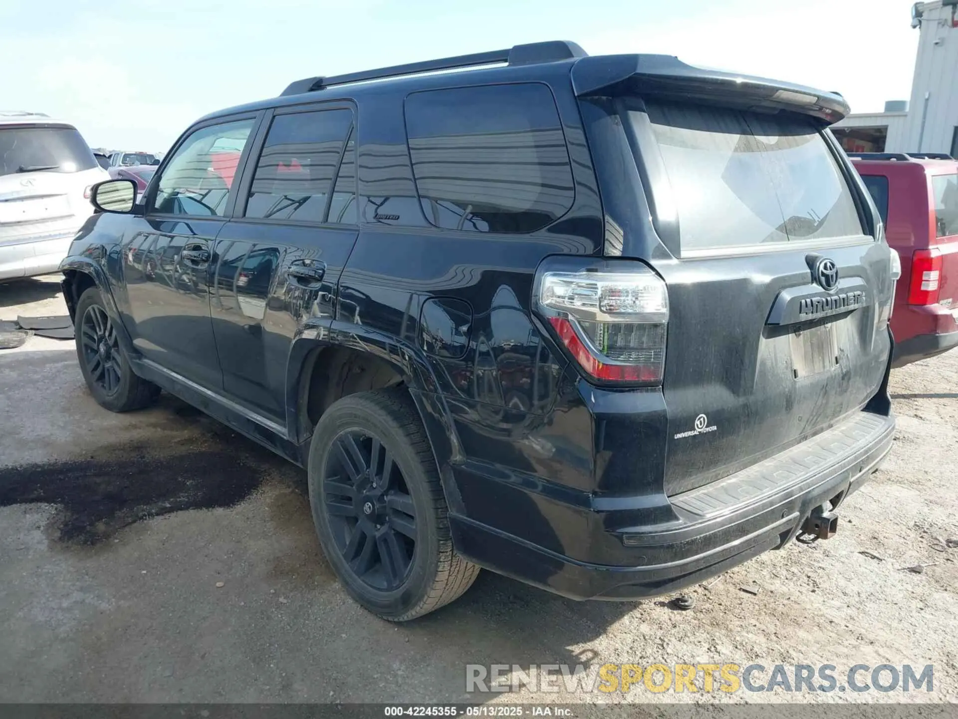 3 fotografías del automóvil dañado JTEZU5JR0K5210007 TOYOTA 4RUNNER 2019