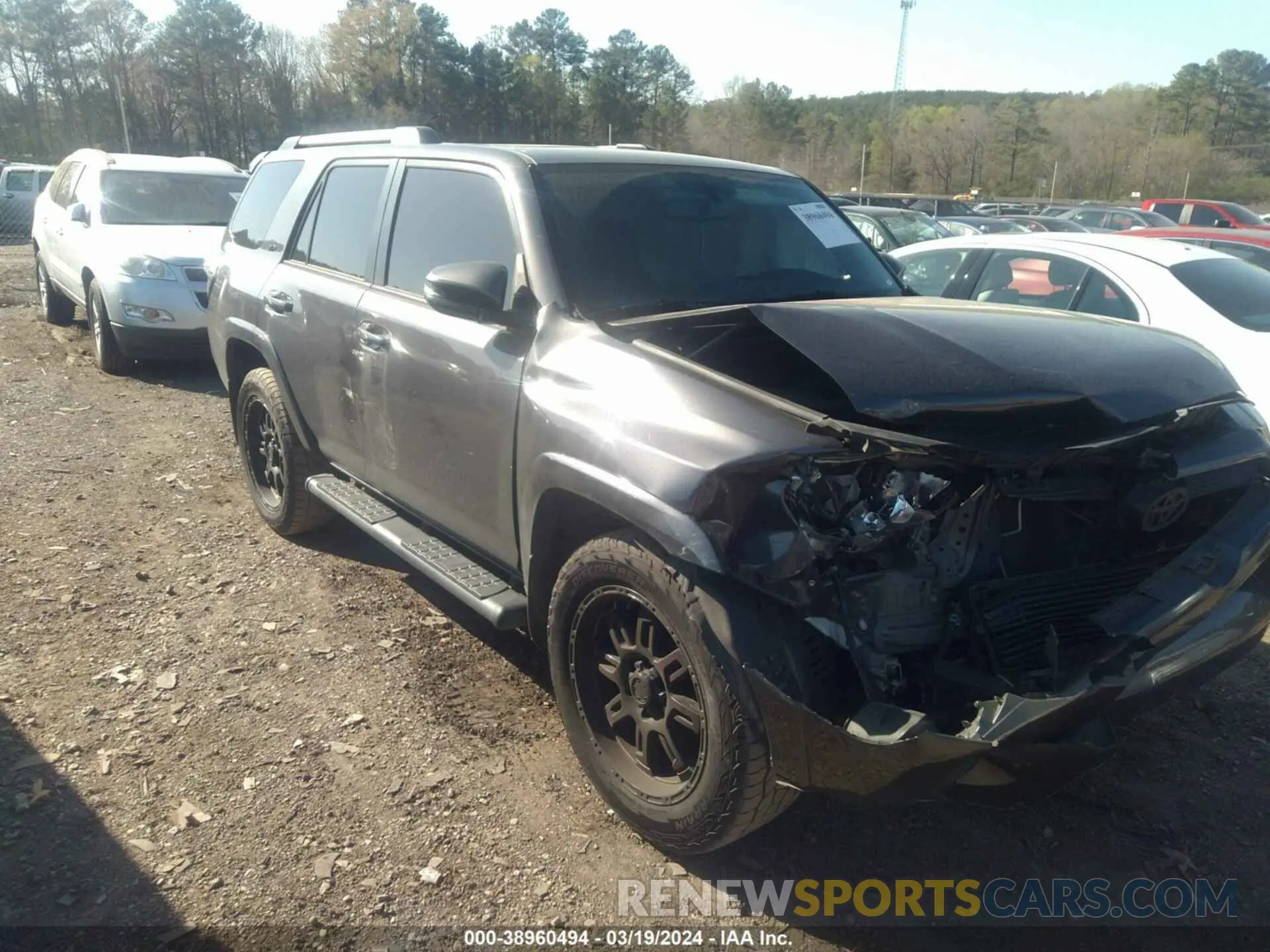 1 fotografías del automóvil dañado JTEZU5JR0K5211237 TOYOTA 4RUNNER 2019