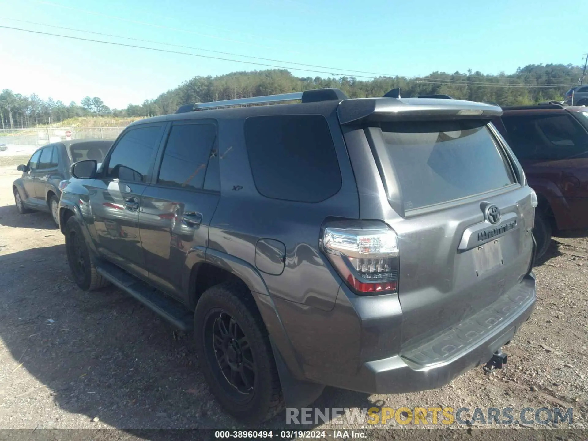 3 fotografías del automóvil dañado JTEZU5JR0K5211237 TOYOTA 4RUNNER 2019