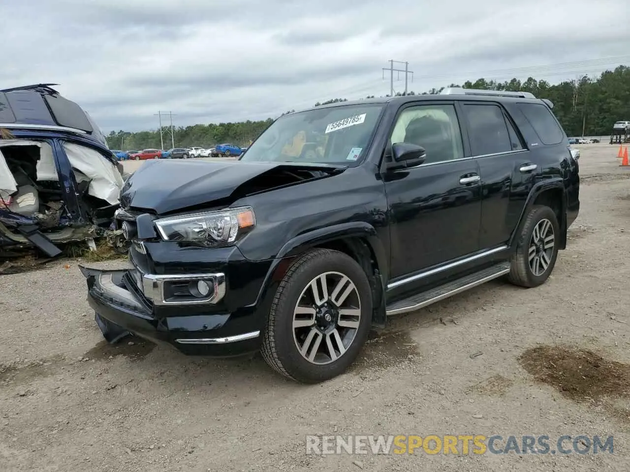 1 fotografías del automóvil dañado JTEZU5JR1K5206306 TOYOTA 4RUNNER 2019