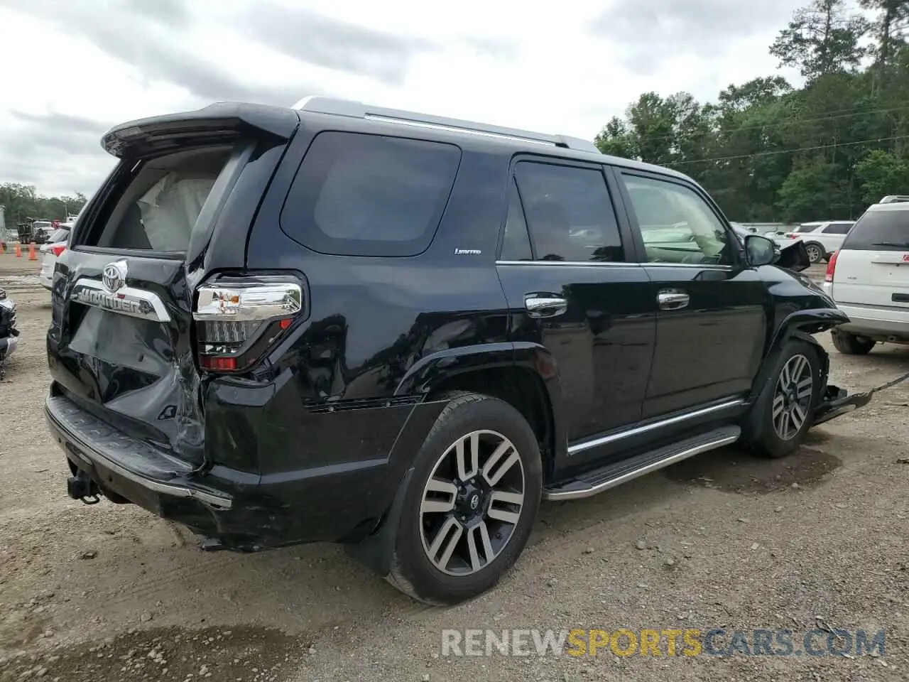 3 fotografías del automóvil dañado JTEZU5JR1K5206306 TOYOTA 4RUNNER 2019