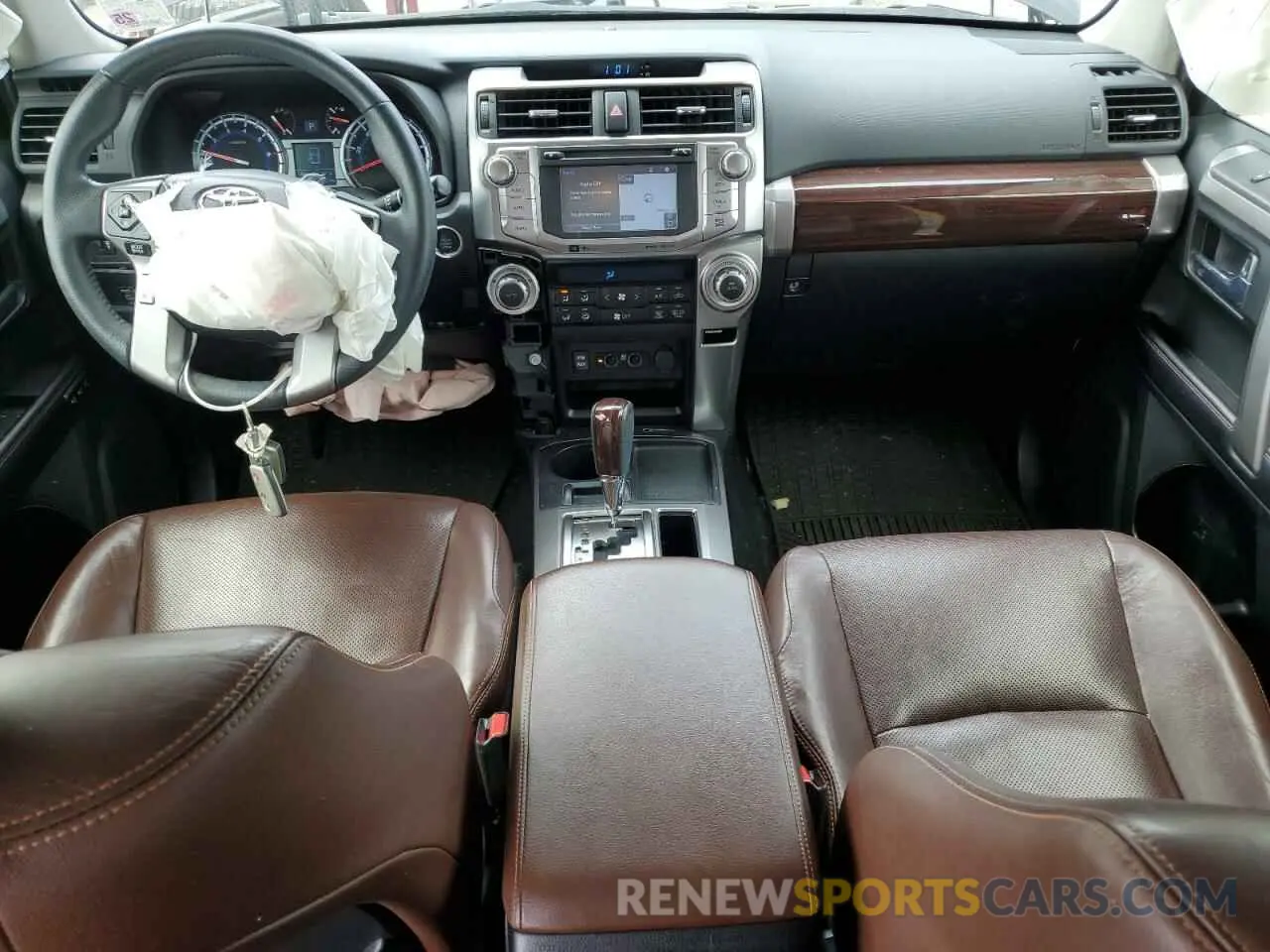 8 fotografías del automóvil dañado JTEZU5JR1K5206306 TOYOTA 4RUNNER 2019