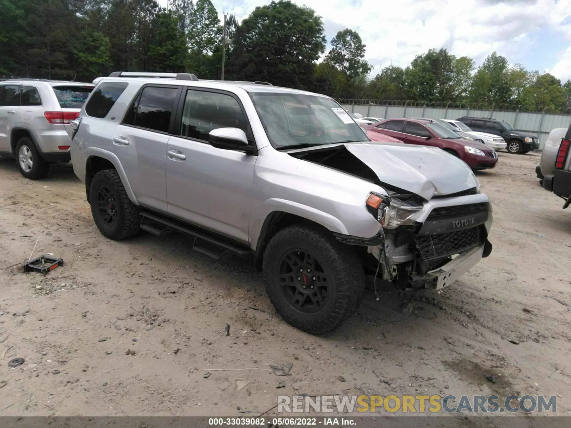 1 fotografías del automóvil dañado JTEZU5JR2K5198099 TOYOTA 4RUNNER 2019