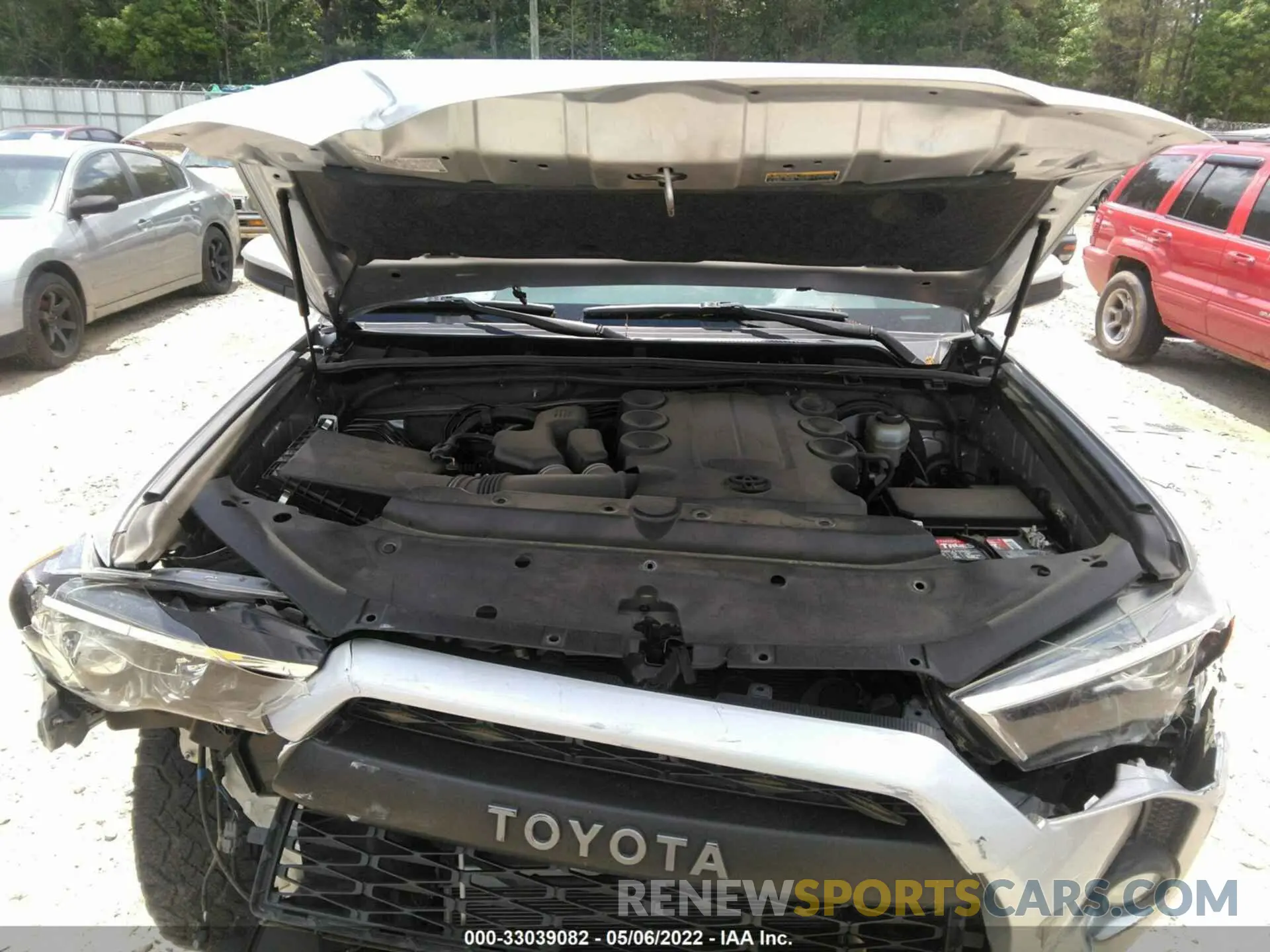 10 fotografías del automóvil dañado JTEZU5JR2K5198099 TOYOTA 4RUNNER 2019