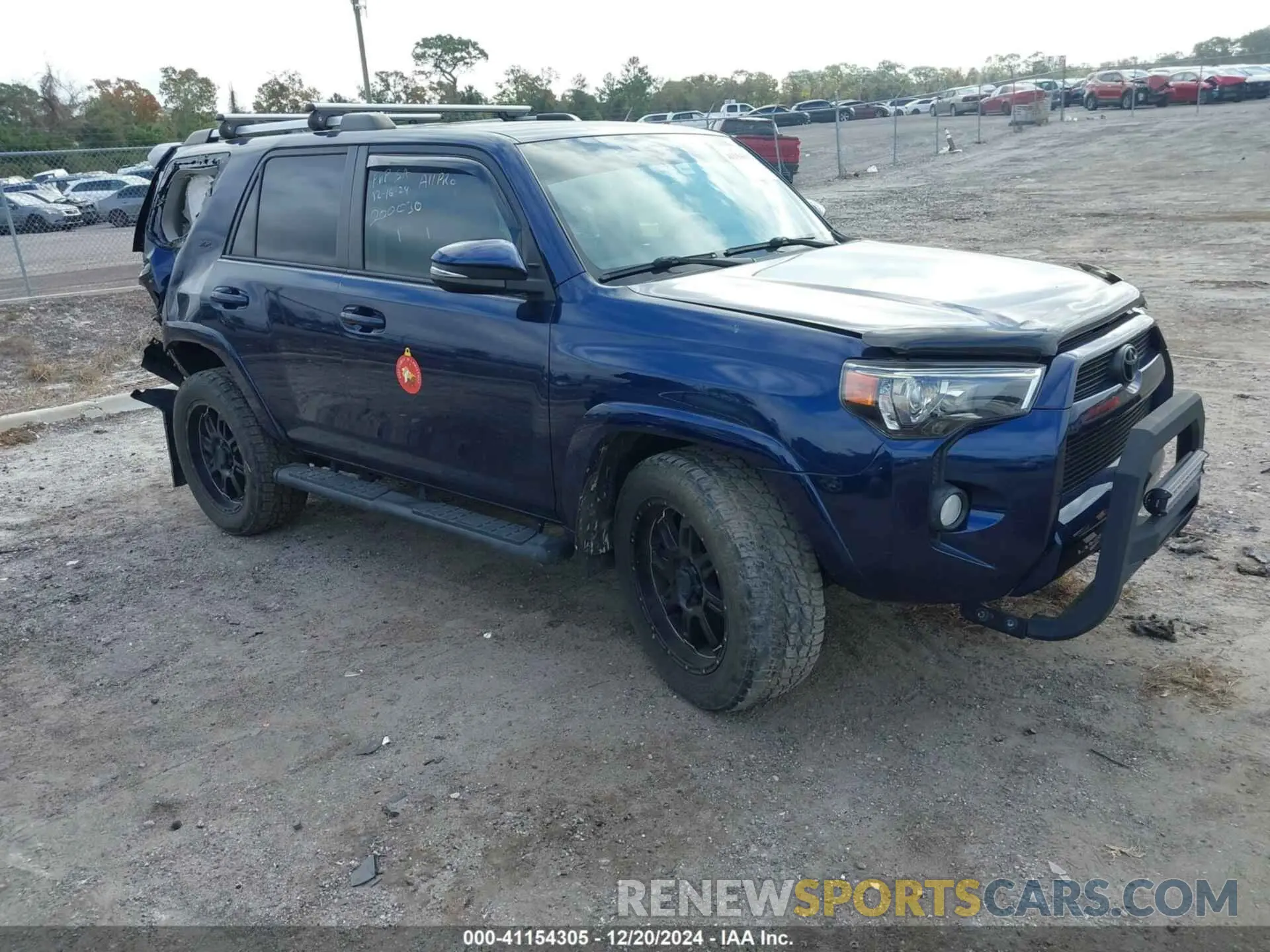 1 fotografías del automóvil dañado JTEZU5JR3K5200409 TOYOTA 4RUNNER 2019