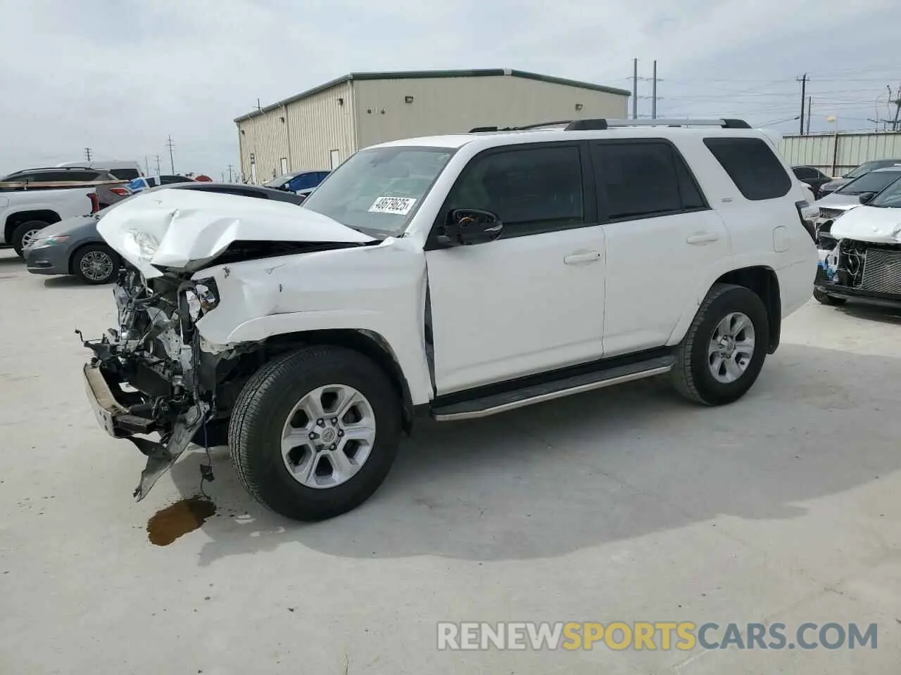 1 fotografías del automóvil dañado JTEZU5JR3K5210356 TOYOTA 4RUNNER 2019