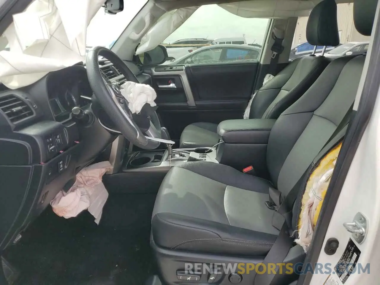 7 fotografías del automóvil dañado JTEZU5JR3K5210356 TOYOTA 4RUNNER 2019