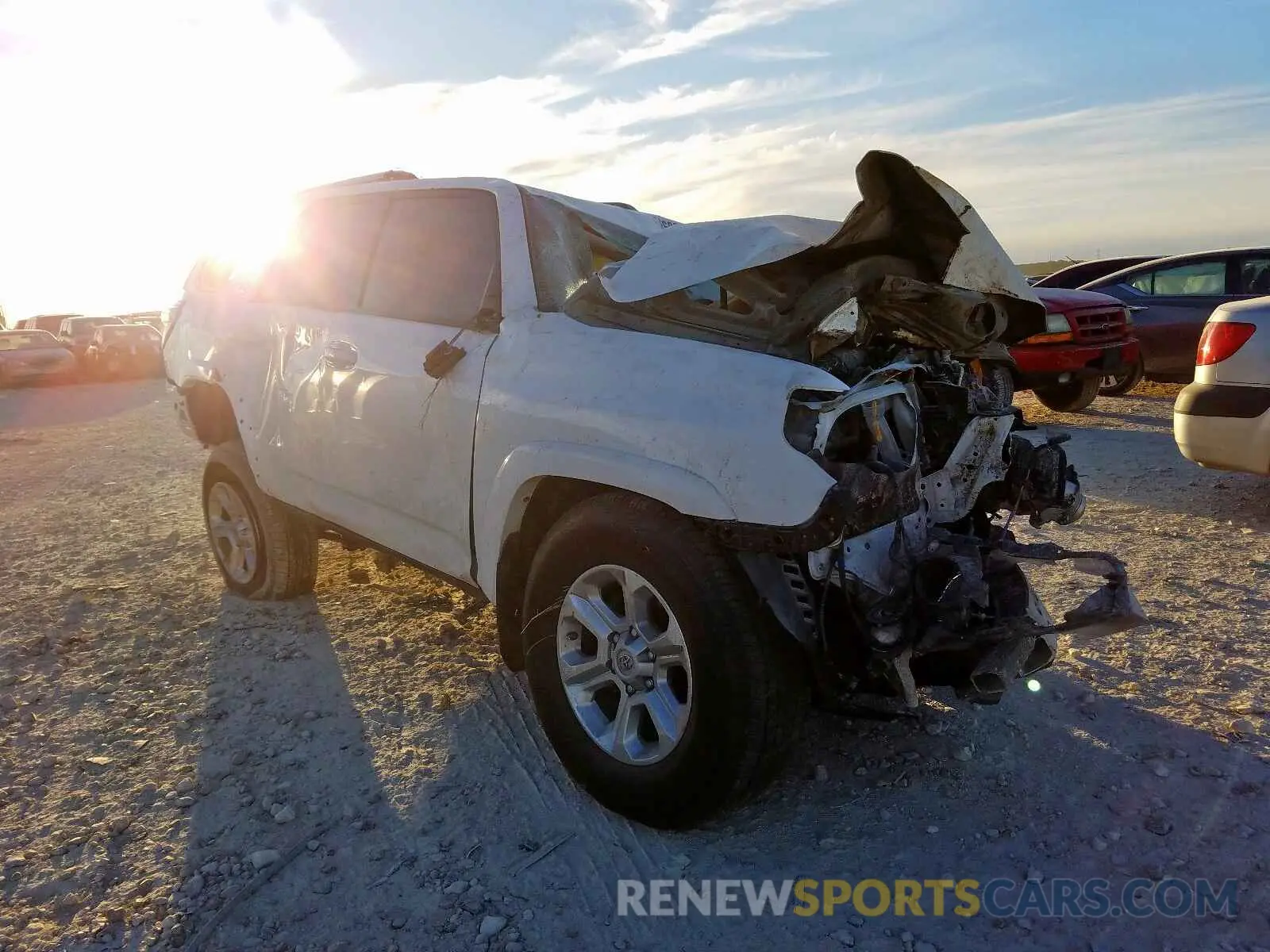 1 fotografías del automóvil dañado JTEZU5JR3K5210857 TOYOTA 4RUNNER 2019