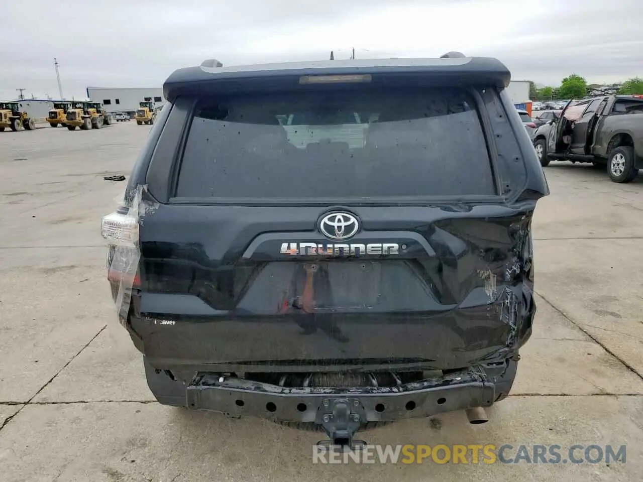 6 fotografías del automóvil dañado JTEZU5JR4K5210575 TOYOTA 4RUNNER 2019