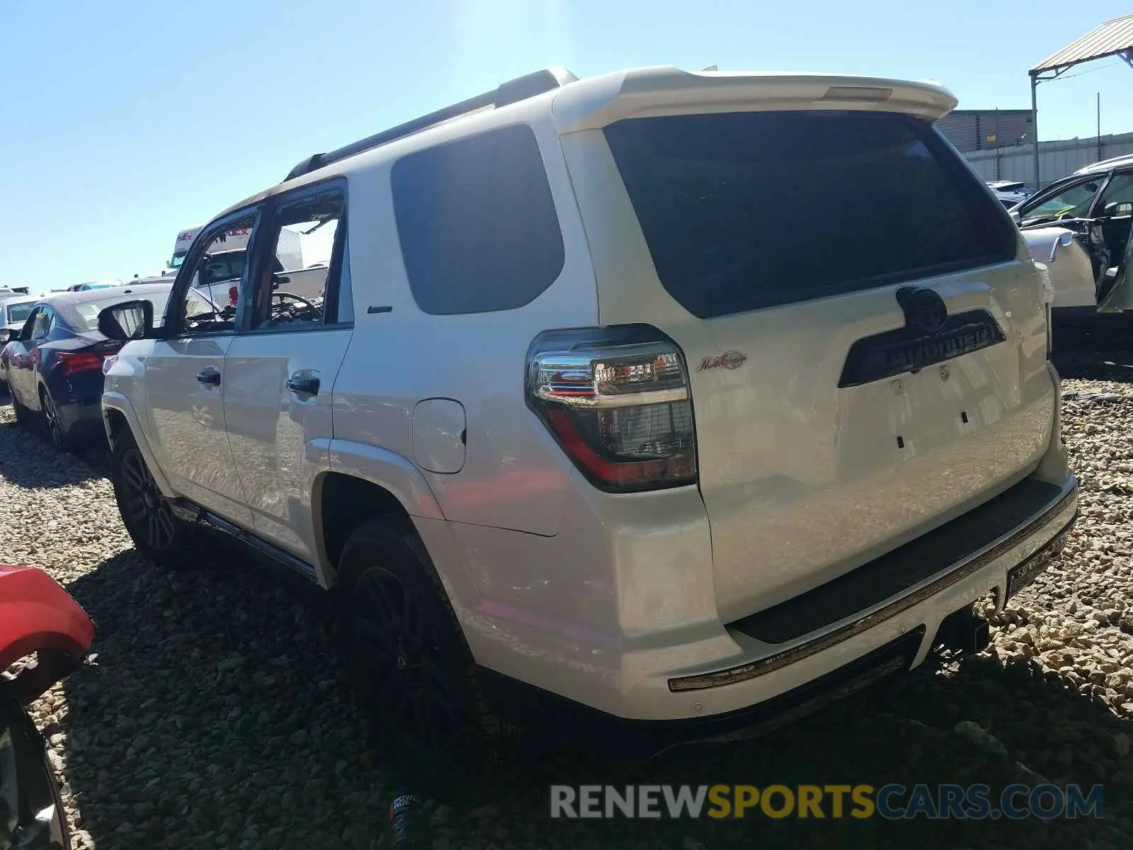 3 fotografías del automóvil dañado JTEZU5JR5K5203764 TOYOTA 4RUNNER 2019
