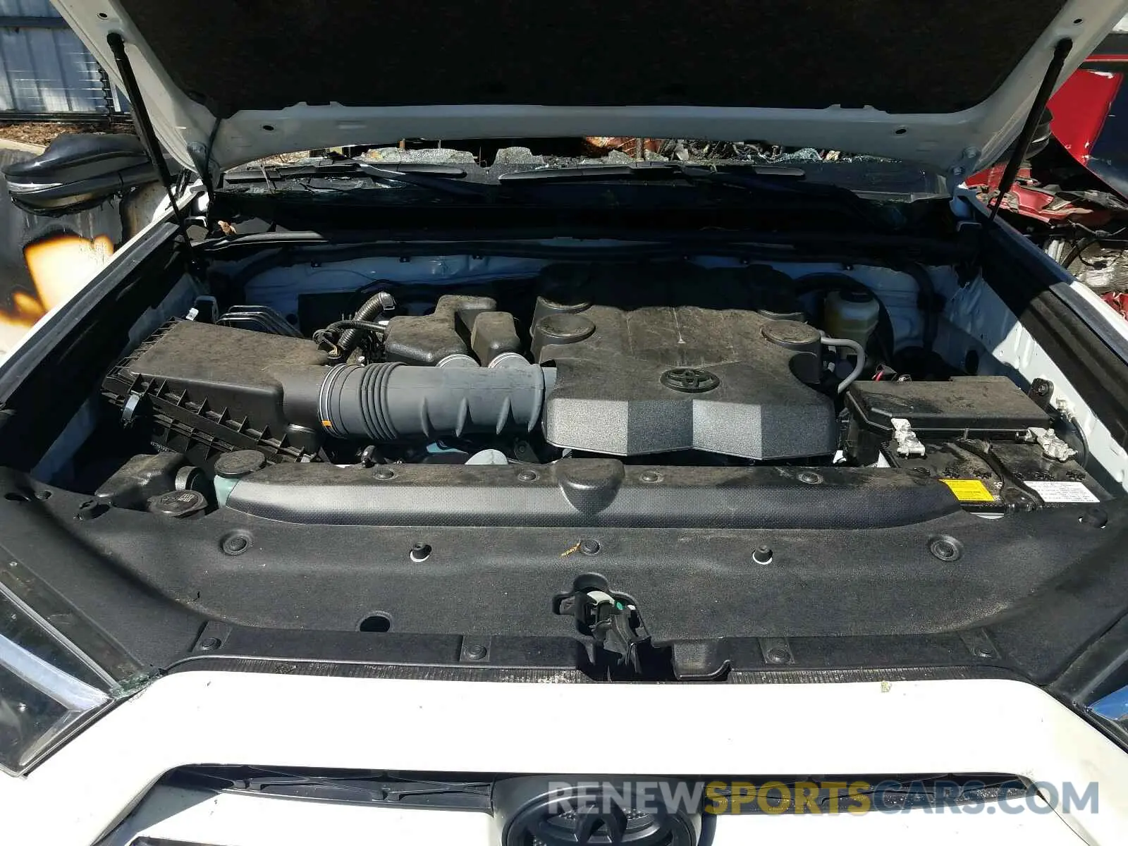 7 fotografías del automóvil dañado JTEZU5JR5K5203764 TOYOTA 4RUNNER 2019