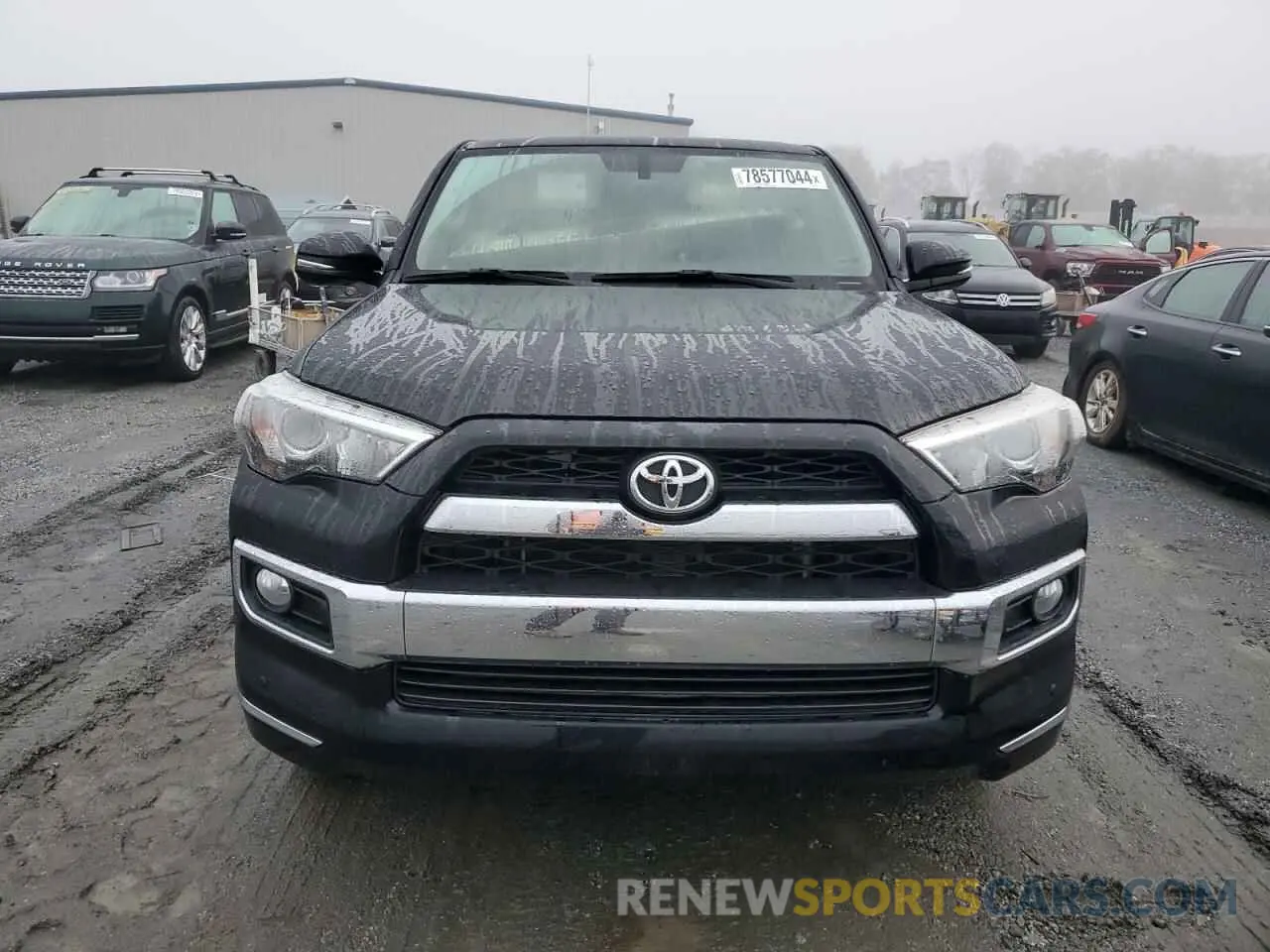 5 fotografías del automóvil dañado JTEZU5JR5K5208317 TOYOTA 4RUNNER 2019