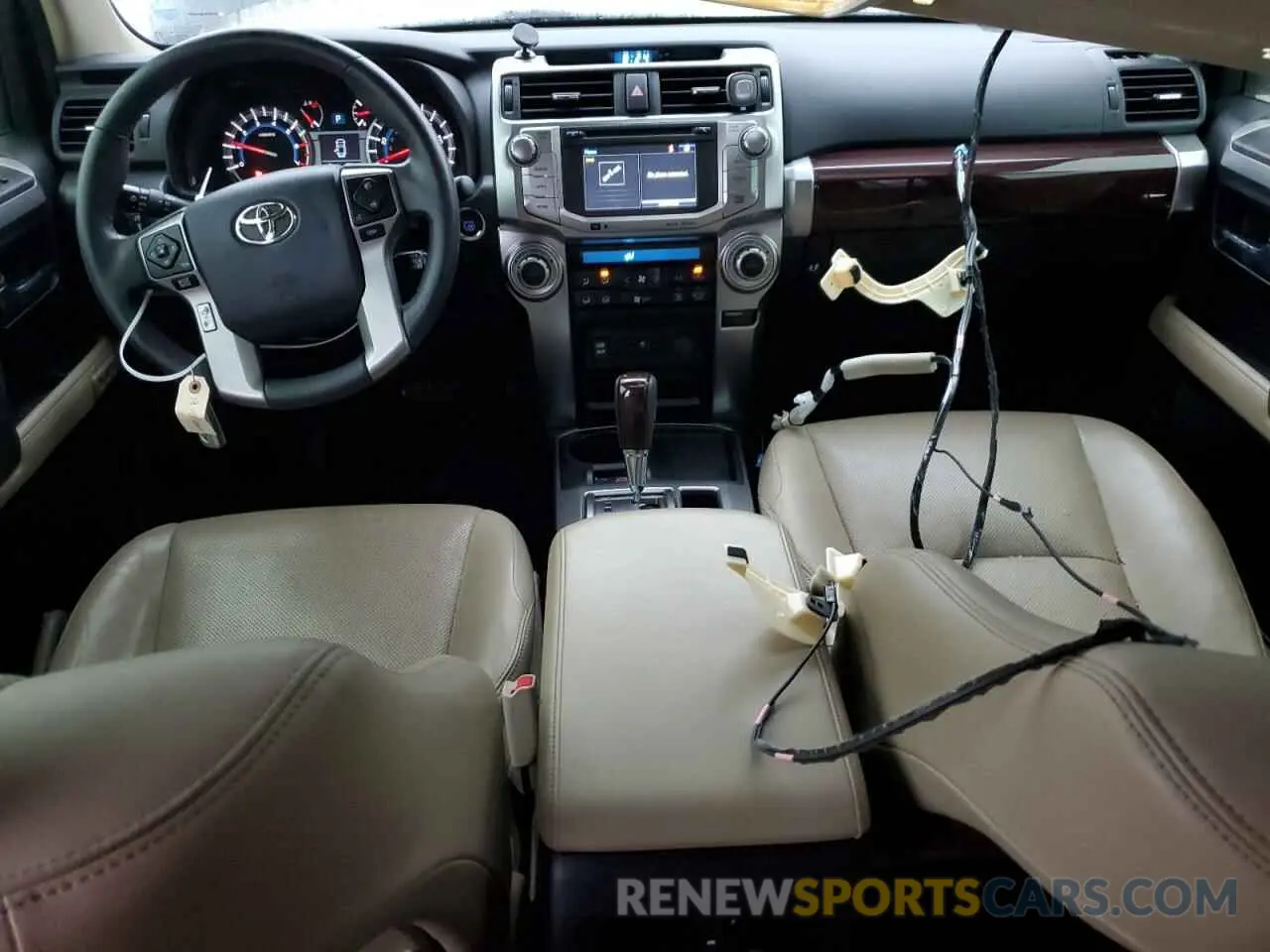 8 fotografías del automóvil dañado JTEZU5JR5K5208317 TOYOTA 4RUNNER 2019