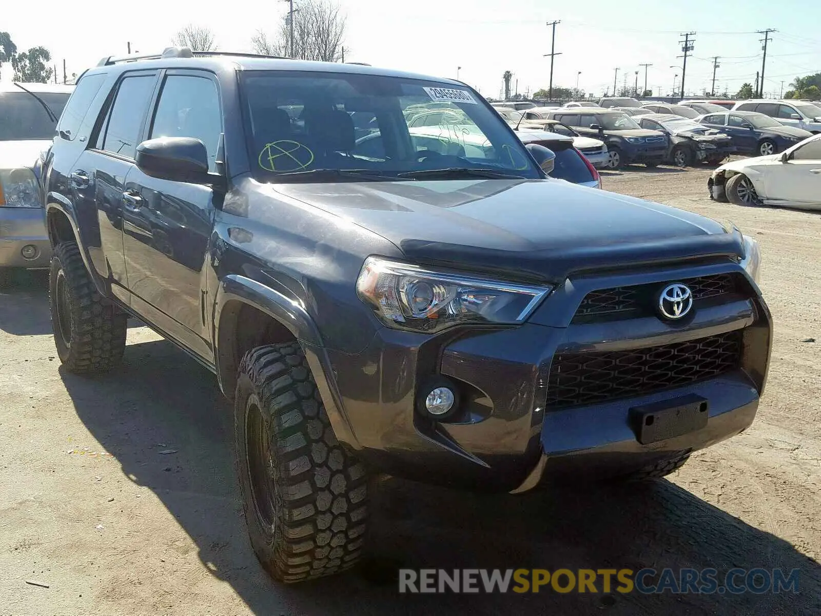 1 fotografías del automóvil dañado JTEZU5JR6K5198333 TOYOTA 4RUNNER 2019