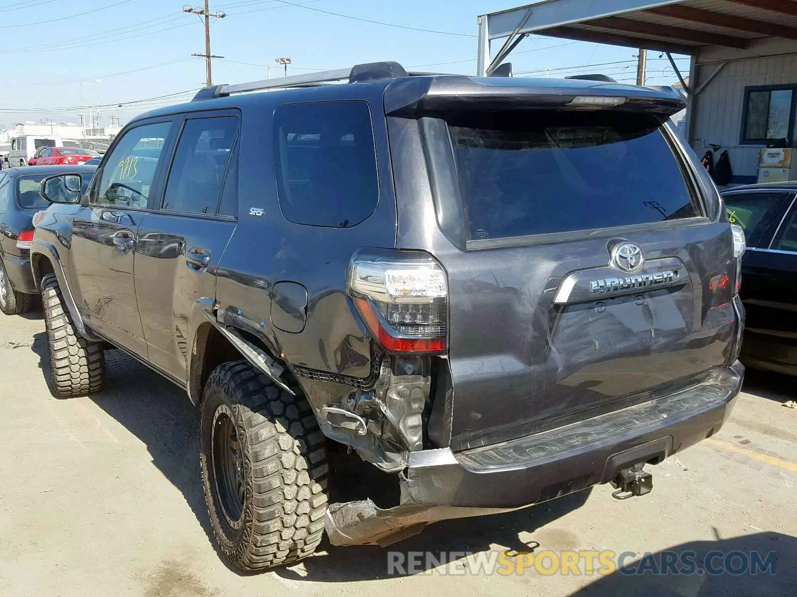 3 fotografías del automóvil dañado JTEZU5JR6K5198333 TOYOTA 4RUNNER 2019