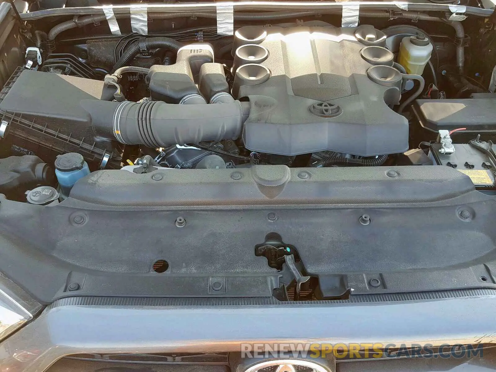 7 fotografías del automóvil dañado JTEZU5JR6K5198333 TOYOTA 4RUNNER 2019