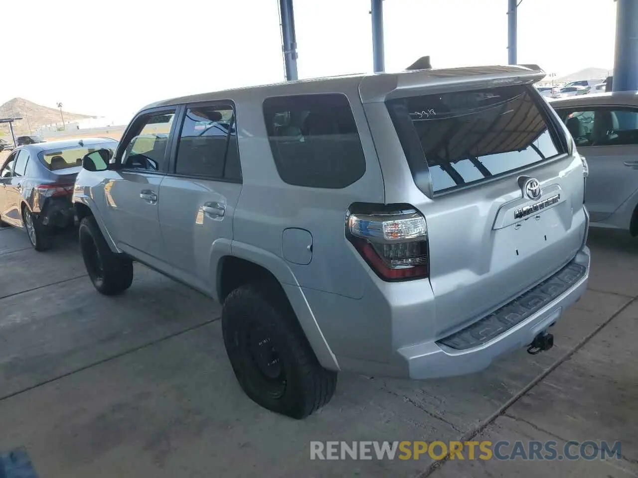 2 fotografías del automóvil dañado JTEZU5JR6K5203725 TOYOTA 4RUNNER 2019