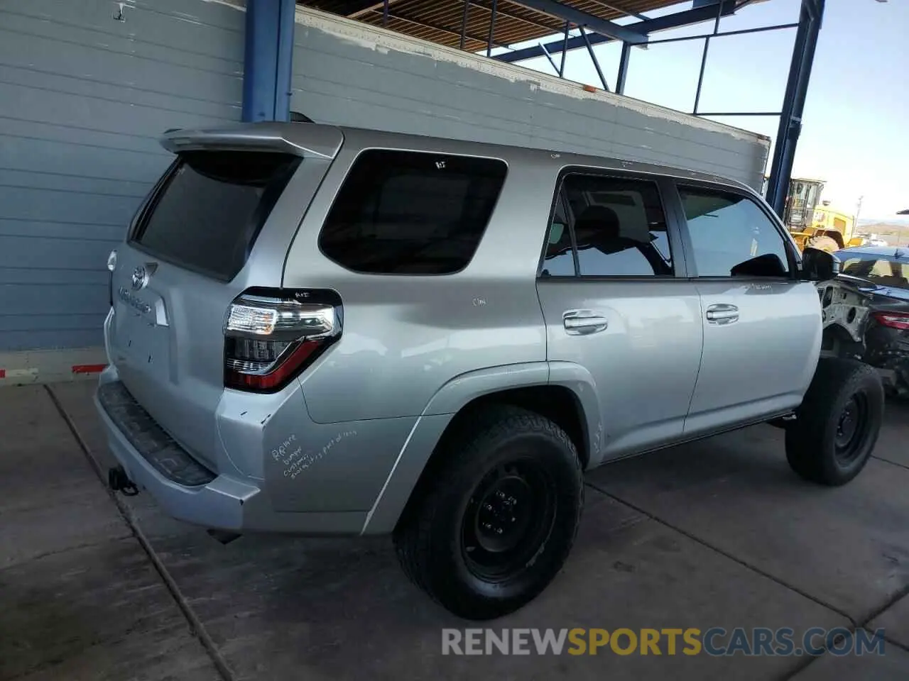 3 fotografías del automóvil dañado JTEZU5JR6K5203725 TOYOTA 4RUNNER 2019