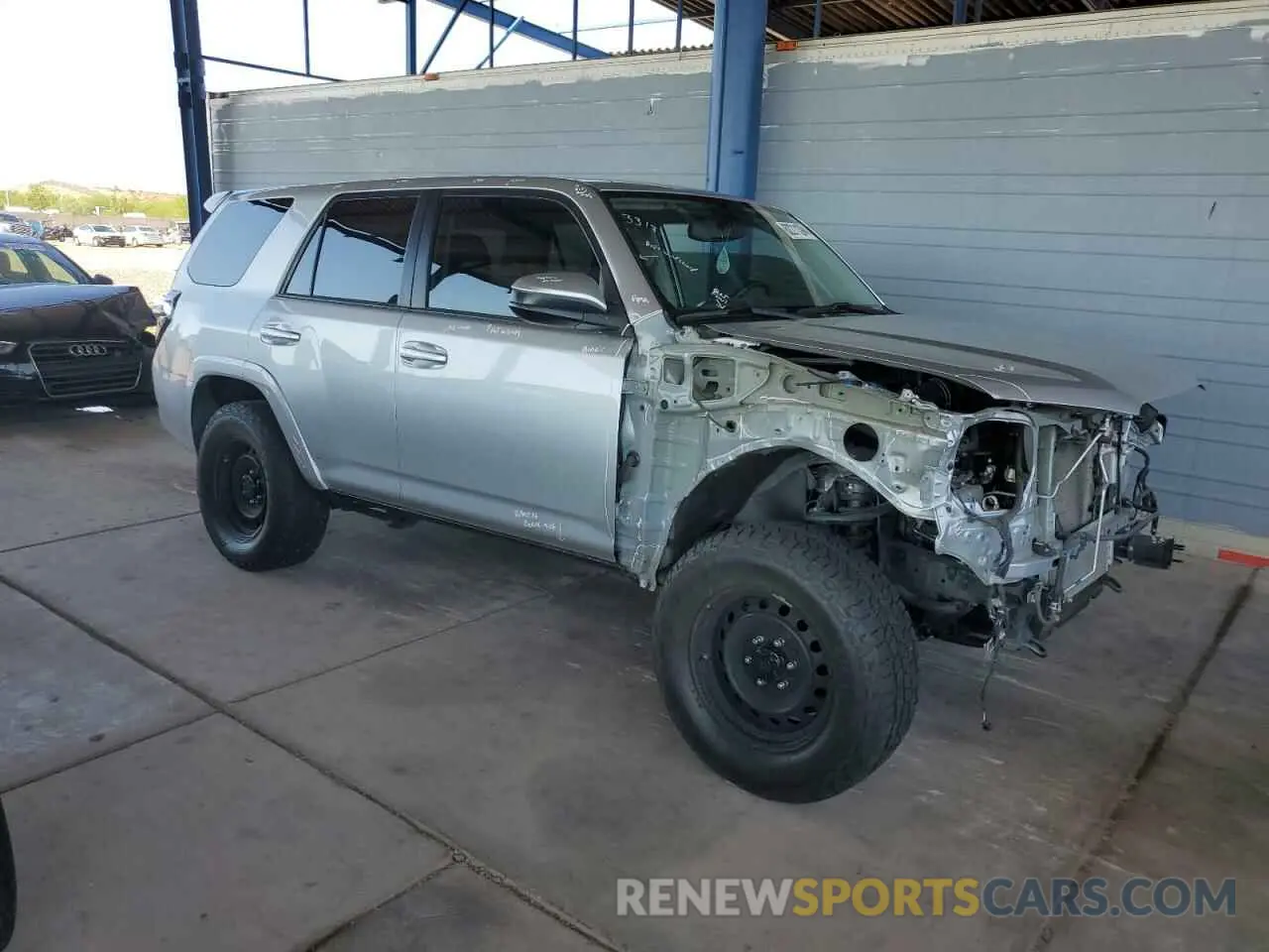 4 fotografías del automóvil dañado JTEZU5JR6K5203725 TOYOTA 4RUNNER 2019