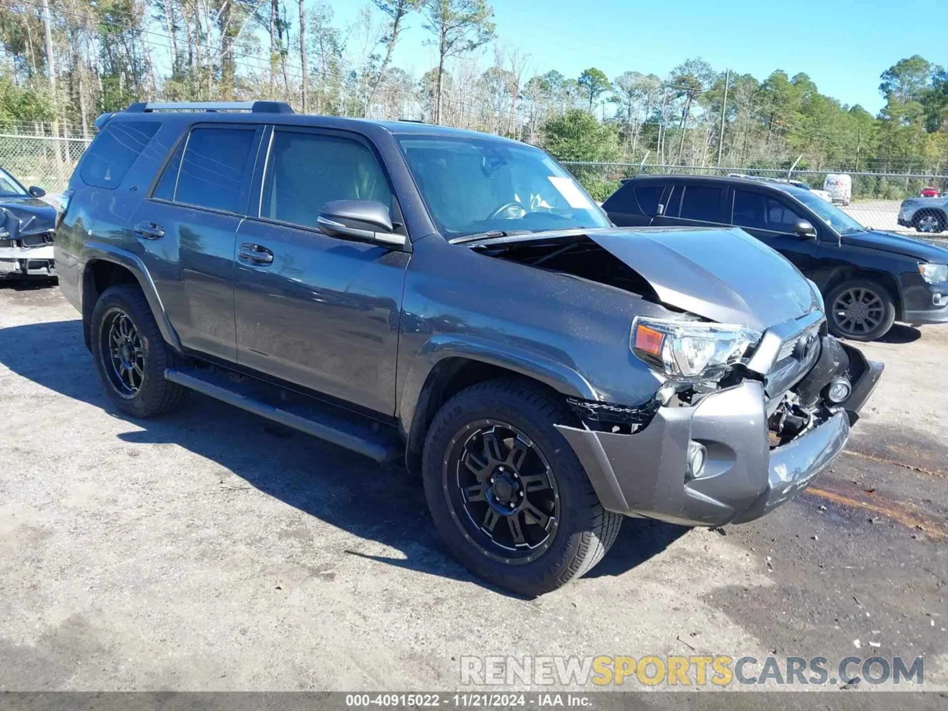 1 fotografías del automóvil dañado JTEZU5JR6K5209525 TOYOTA 4RUNNER 2019