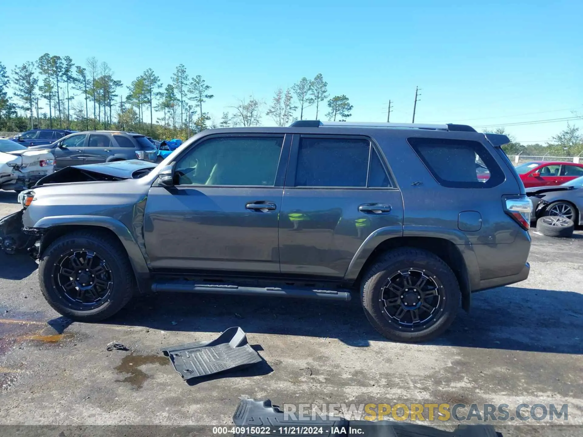 14 fotografías del automóvil dañado JTEZU5JR6K5209525 TOYOTA 4RUNNER 2019