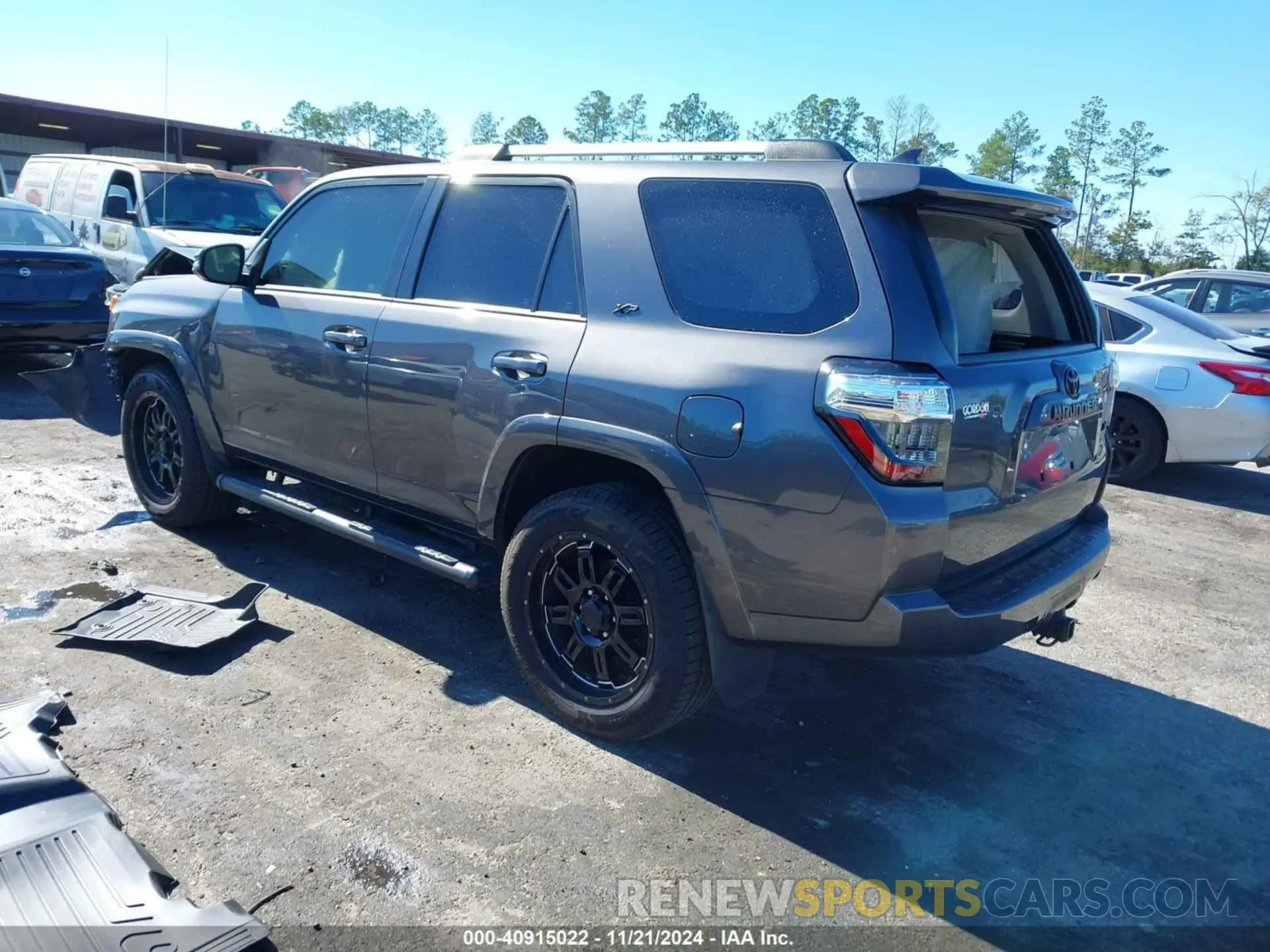 3 fotografías del automóvil dañado JTEZU5JR6K5209525 TOYOTA 4RUNNER 2019