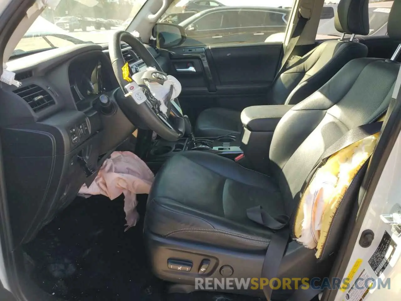 7 fotografías del automóvil dañado JTEZU5JR7K5192363 TOYOTA 4RUNNER 2019