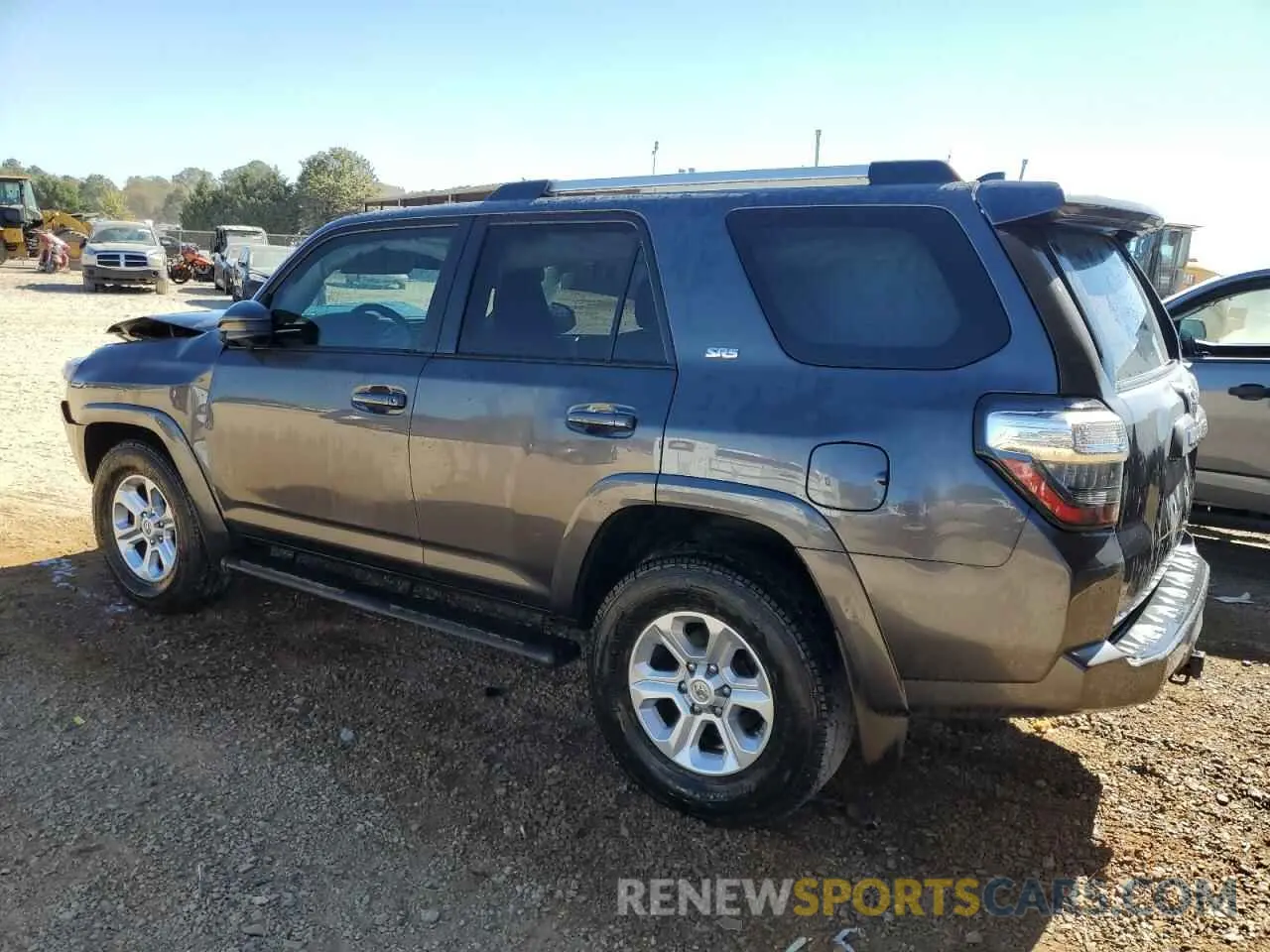 2 fotografías del automóvil dañado JTEZU5JR7K5212031 TOYOTA 4RUNNER 2019