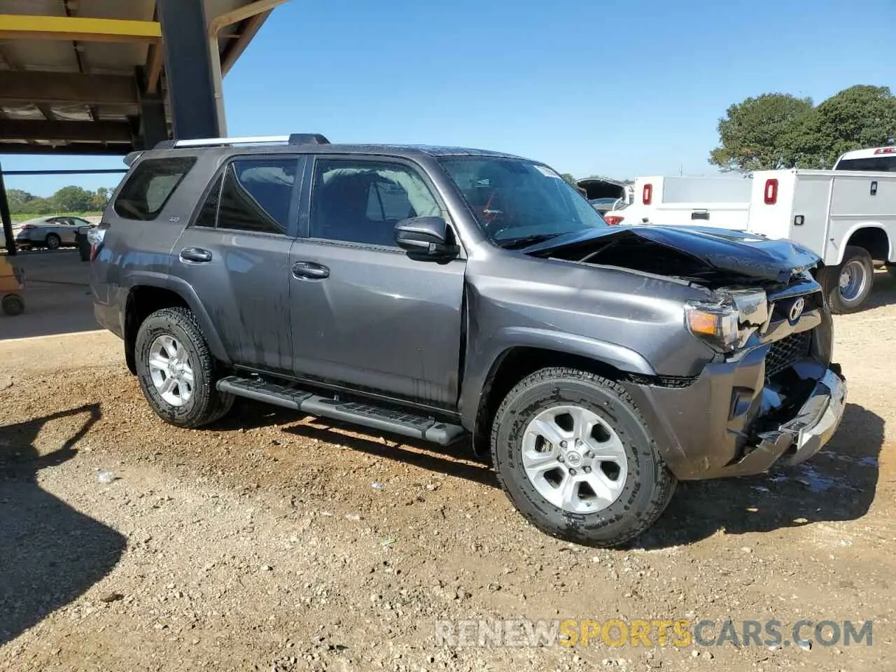 4 fotografías del automóvil dañado JTEZU5JR7K5212031 TOYOTA 4RUNNER 2019