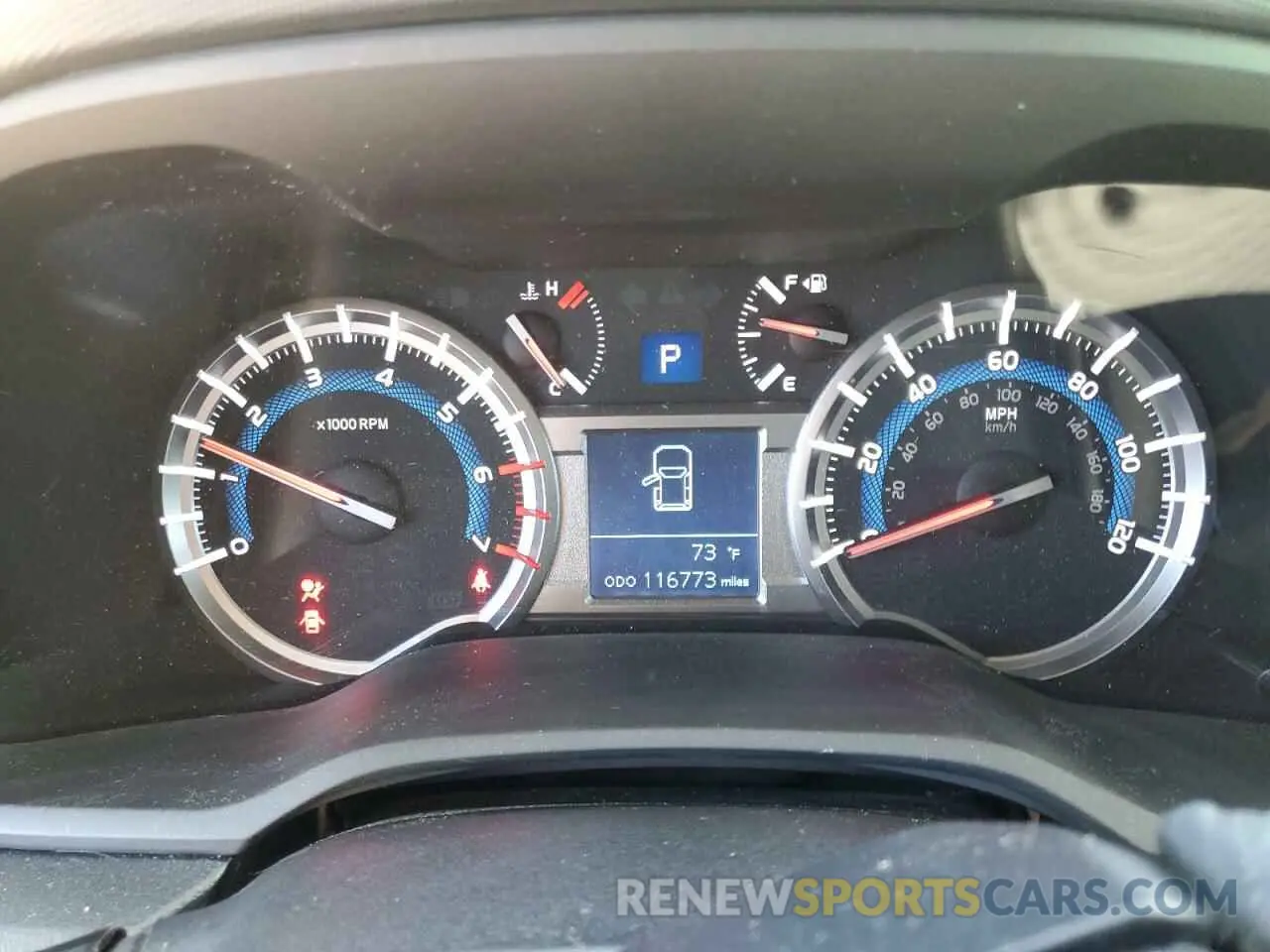 9 fotografías del automóvil dañado JTEZU5JR7K5212031 TOYOTA 4RUNNER 2019