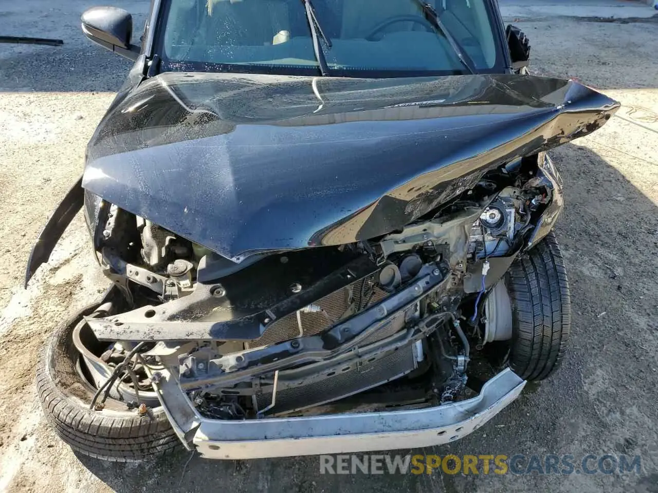 12 fotografías del automóvil dañado JTEZU5JR8K5199130 TOYOTA 4RUNNER 2019