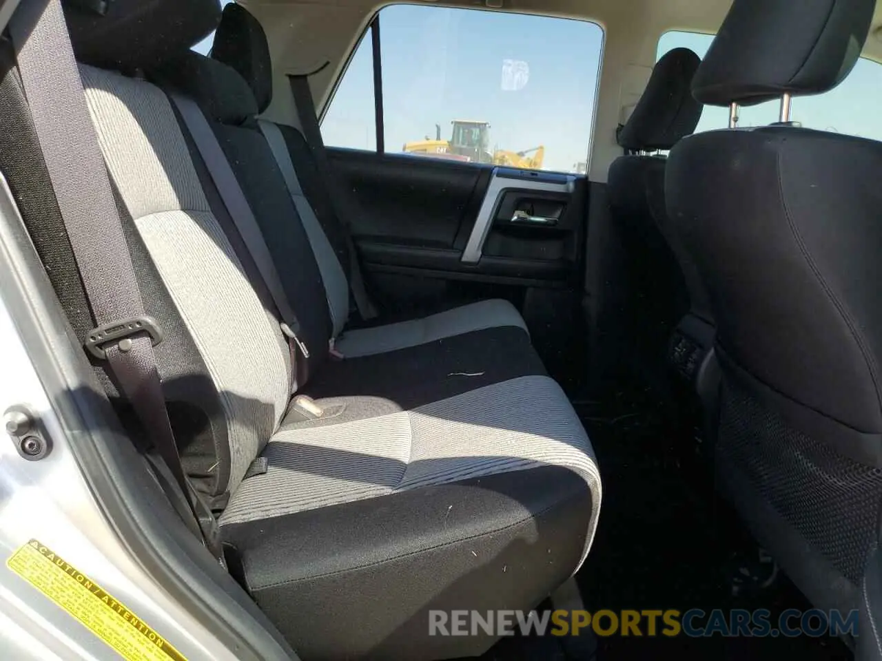6 fotografías del automóvil dañado JTEZU5JR8K5207713 TOYOTA 4RUNNER 2019