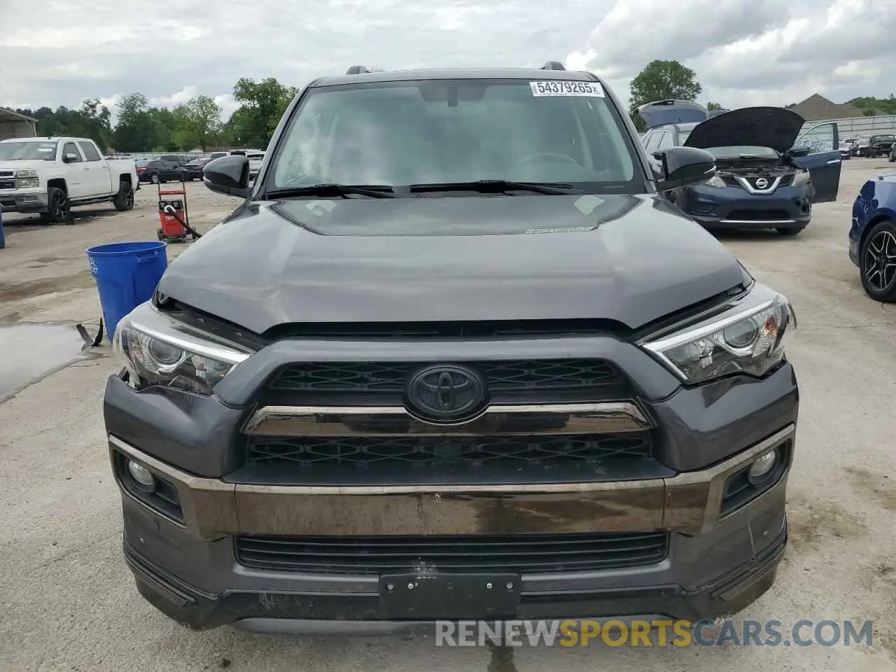 5 fotografías del automóvil dañado JTEZU5JR9K5192543 TOYOTA 4RUNNER 2019