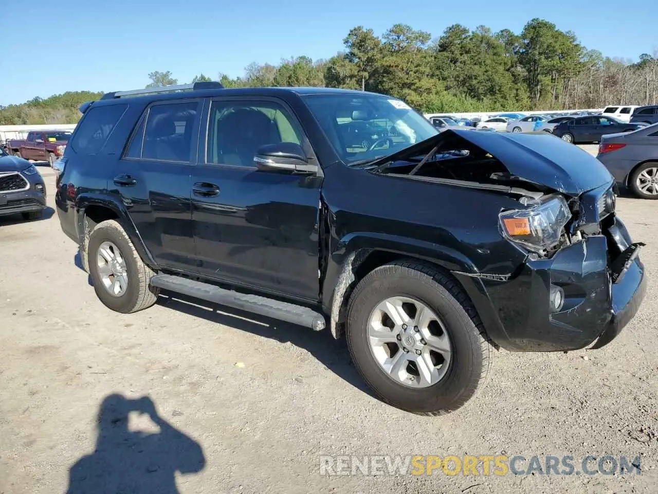 4 fotografías del automóvil dañado JTEZU5JR9K5206764 TOYOTA 4RUNNER 2019