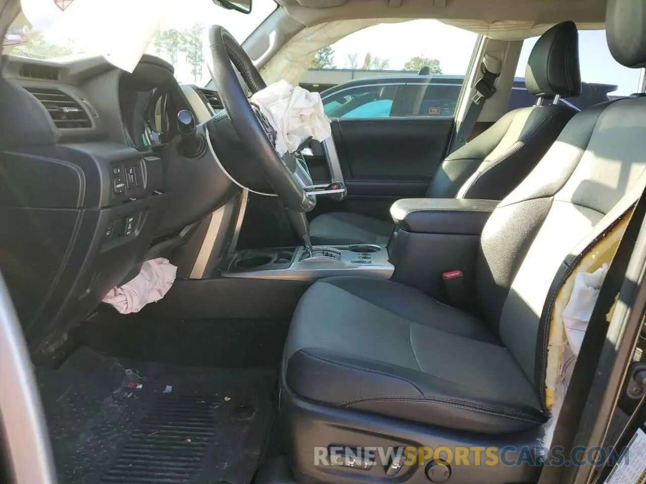 7 fotografías del automóvil dañado JTEZU5JR9K5206764 TOYOTA 4RUNNER 2019