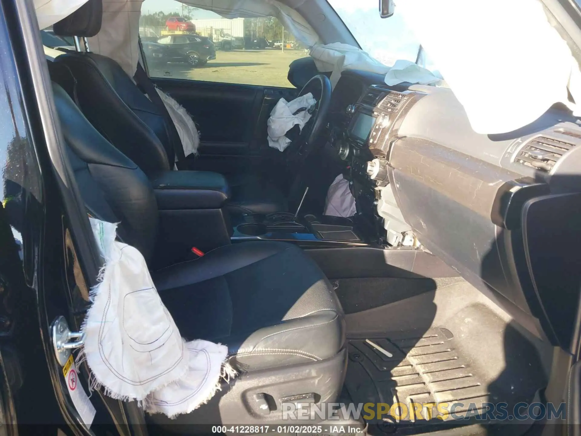 5 fotografías del automóvil dañado JTEZU5JRXK5200651 TOYOTA 4RUNNER 2019