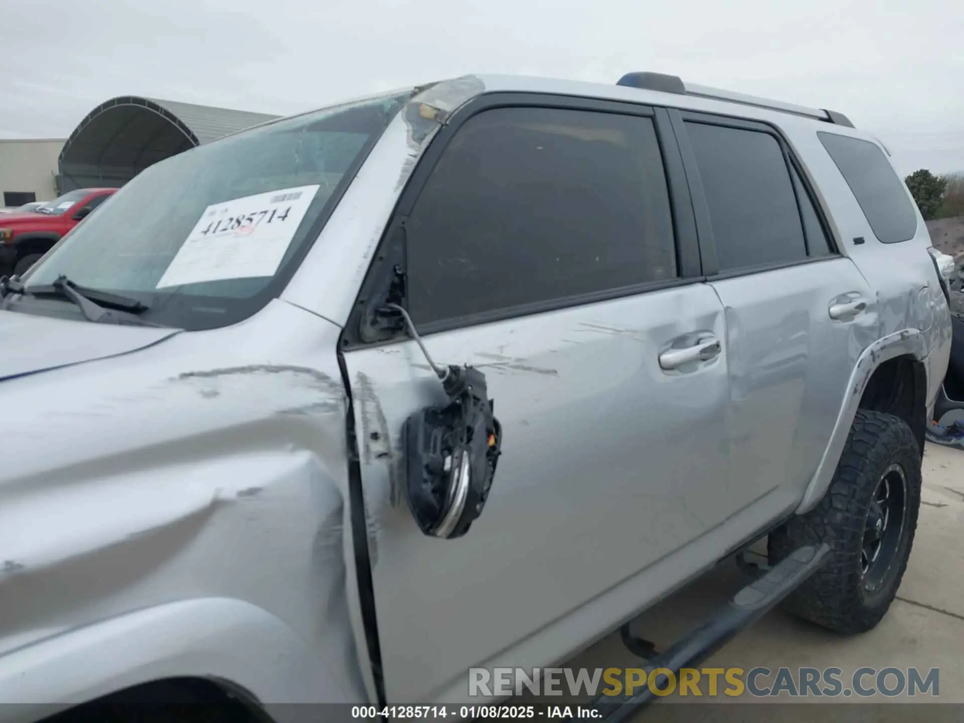 13 fotografías del automóvil dañado JTEZU5JRXK5206675 TOYOTA 4RUNNER 2019