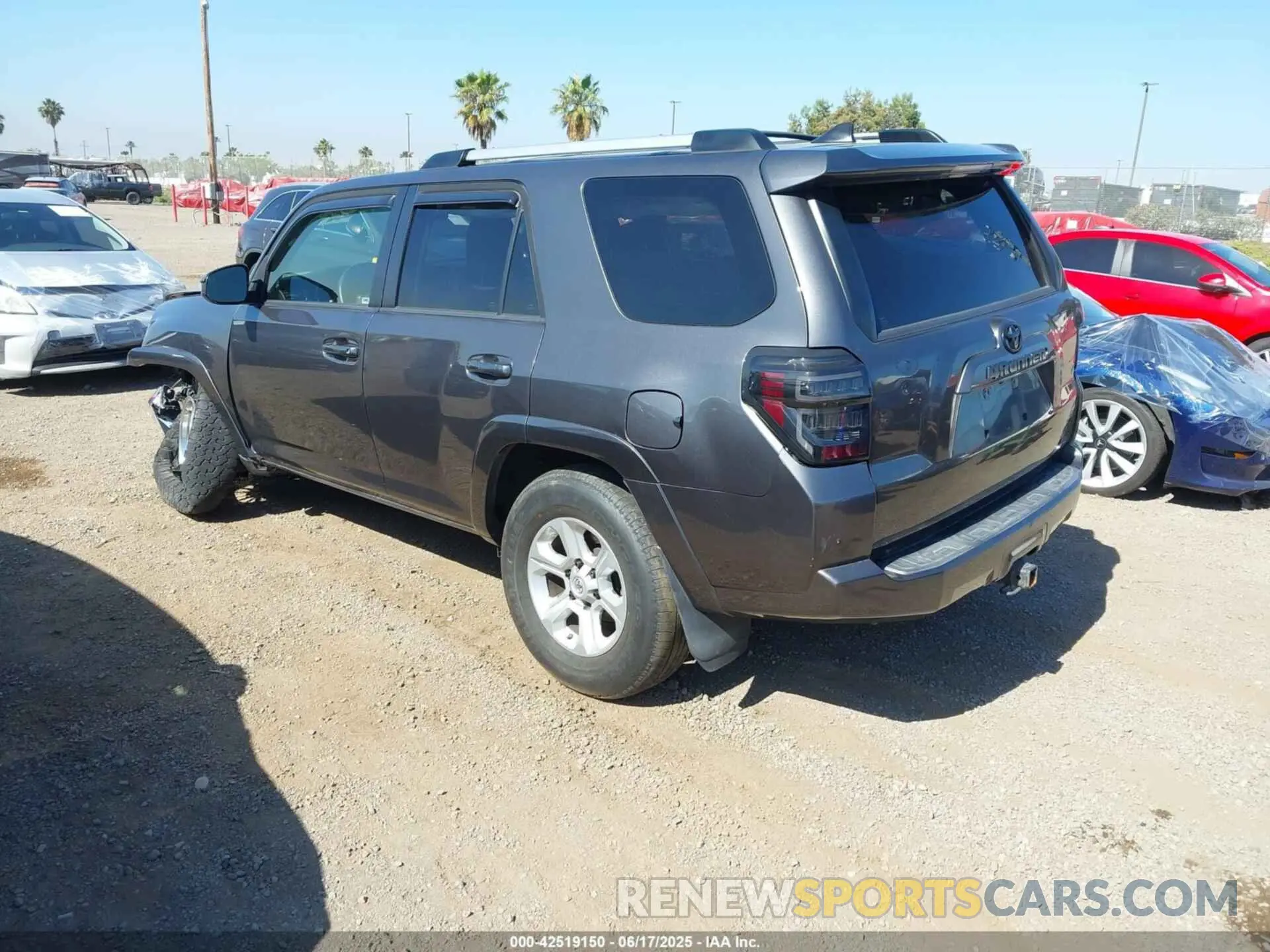 3 fotografías del automóvil dañado JTEZU5JRXK5210824 TOYOTA 4RUNNER 2019