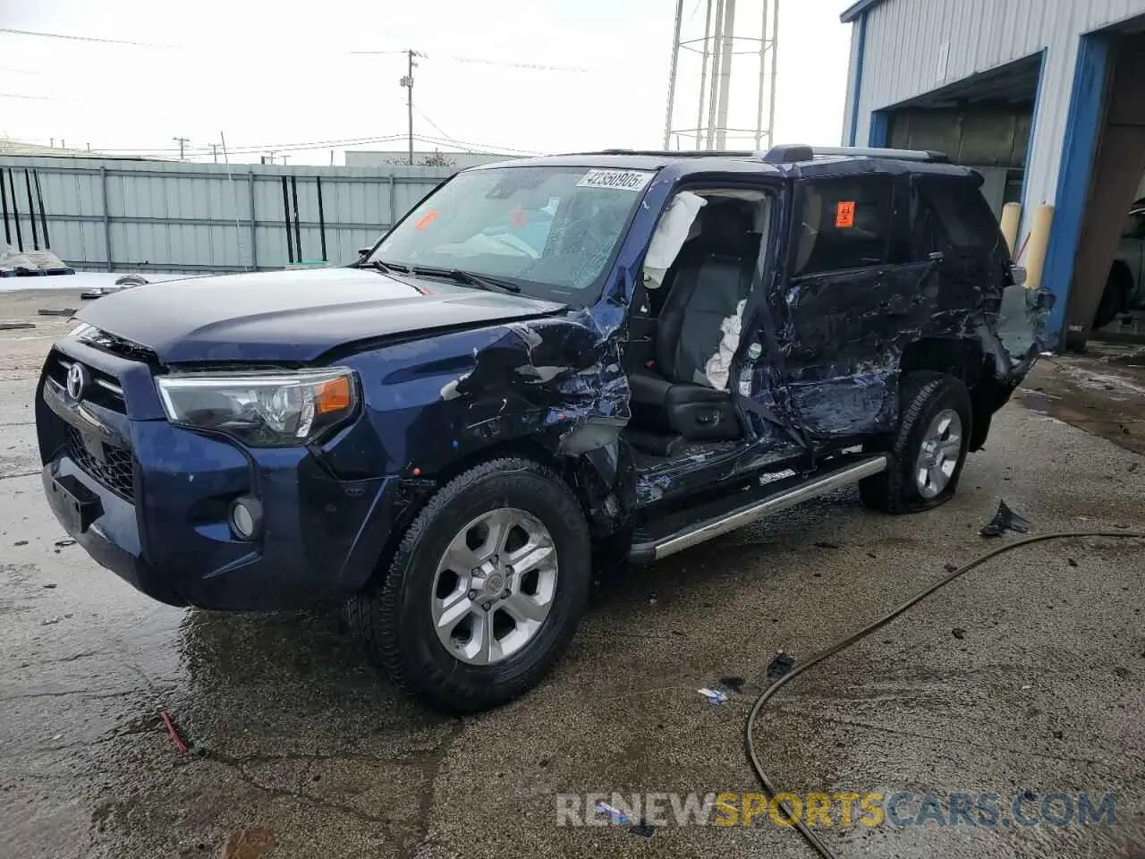 1 fotografías del automóvil dañado JTEBU5JR0L5745115 TOYOTA 4RUNNER 2020