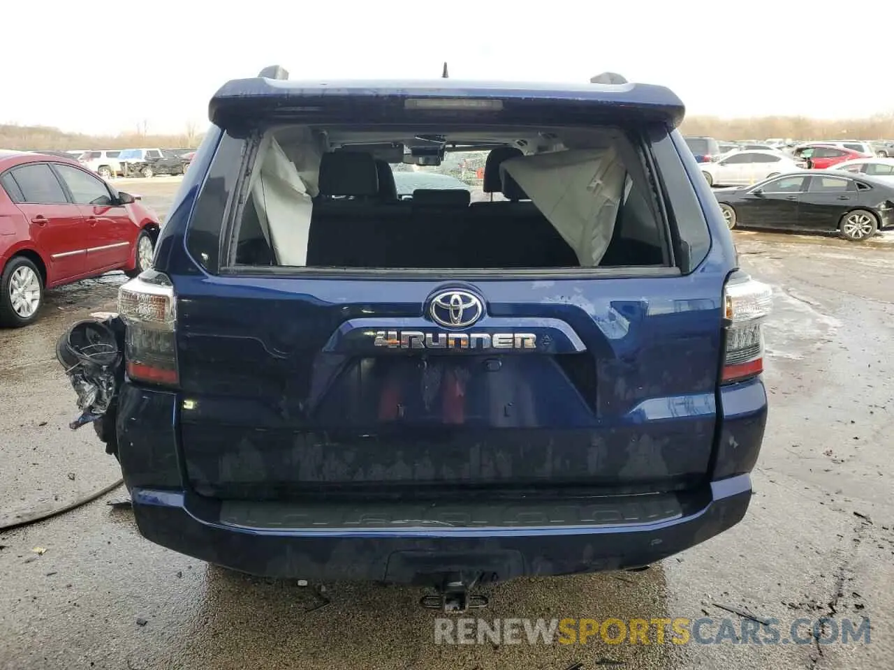 6 fotografías del automóvil dañado JTEBU5JR0L5745115 TOYOTA 4RUNNER 2020