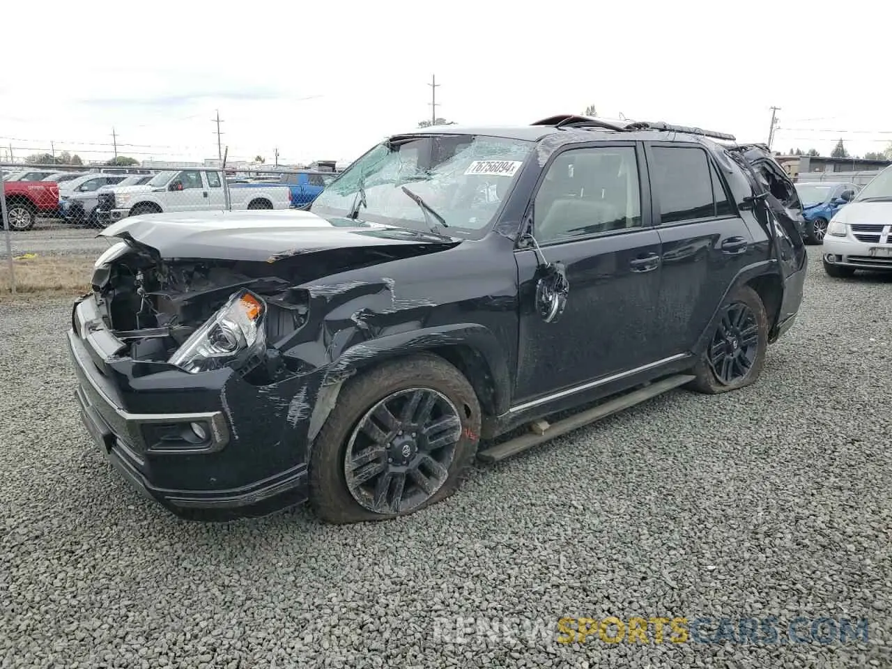 1 fotografías del automóvil dañado JTEBU5JR0L5752775 TOYOTA 4RUNNER 2020