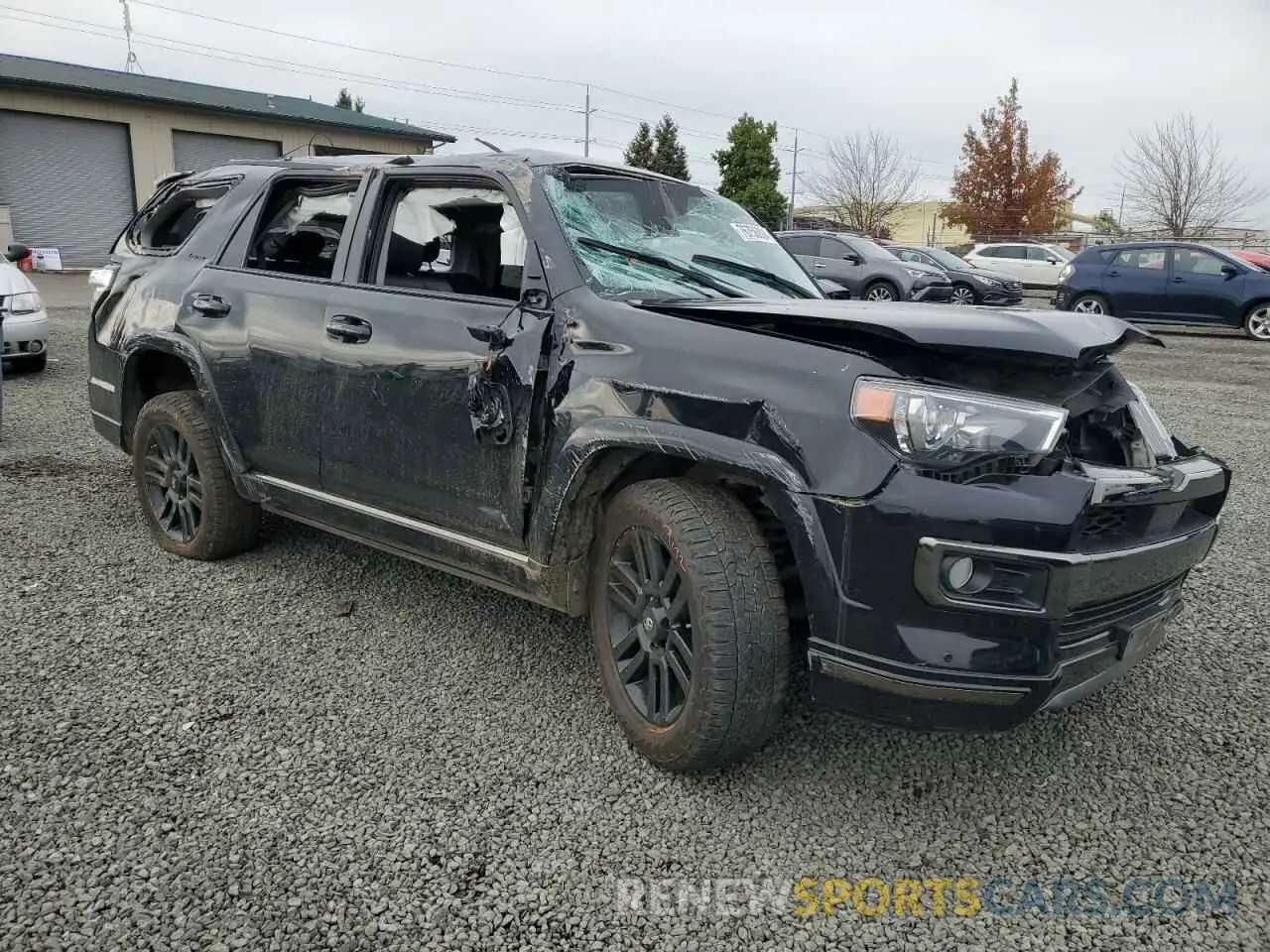 4 fotografías del automóvil dañado JTEBU5JR0L5752775 TOYOTA 4RUNNER 2020